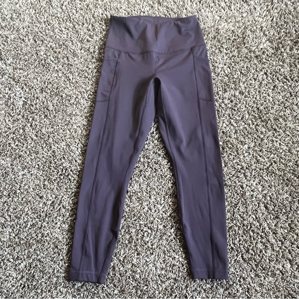 **SOLD** Dark Purple Spandex Leggings